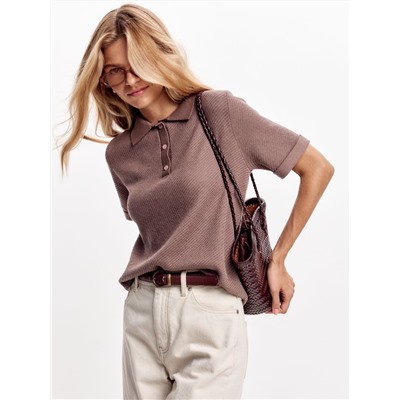 Поло SANTORINI, Шоколад