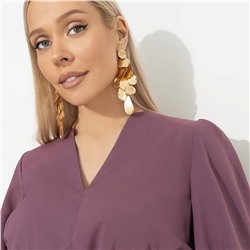 Комплект с юбкой на запах, Когда хочешь вау-эффекта (бордовый)