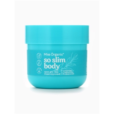 Крем для тела моделирующий So slim body, 140 мл, Miss Organic