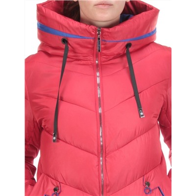 1175 RED Пальто женское зимнее PlOOEPLOO (200 гр. холлофайбера)
