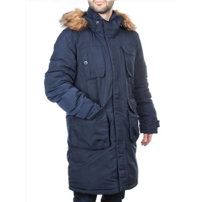 71203 DK. BLUE Куртка мужская зимняя (200 гр. синтепон) KAREAKEY