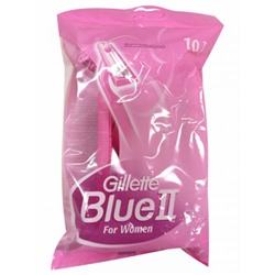 Одноразовые станки GILLETTE BLUE 2 for Women (10шт)