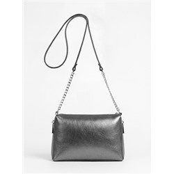 Женская кожаная сумка Richet 3199LNU 868 Серебряный