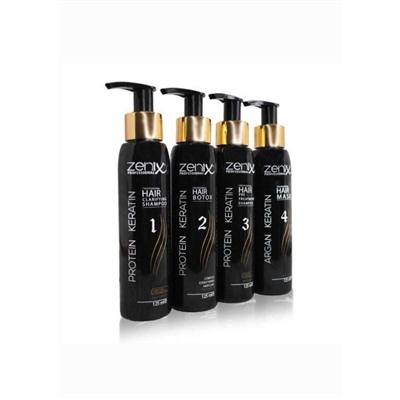 Система ухода для волос Zenix Protein Keratin Hair Botox System 4