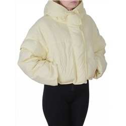 9518 YELLOW Куртка пуховая зимняя женская (пух)
