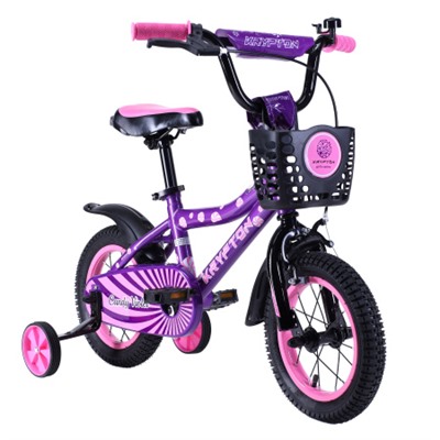 Велосипед 12" Krypton Candy Violet  KC02VP12 фиолетово-розовый