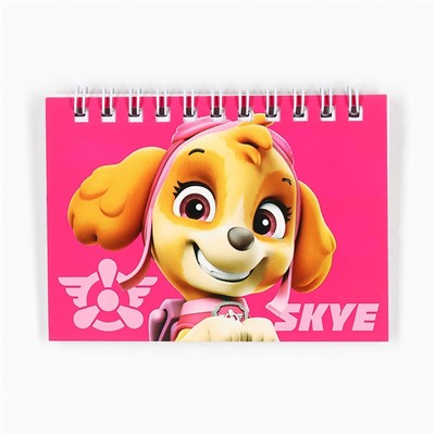 Блокнот А7, 28 л., набор 4 шт., «Щенячий патруль»