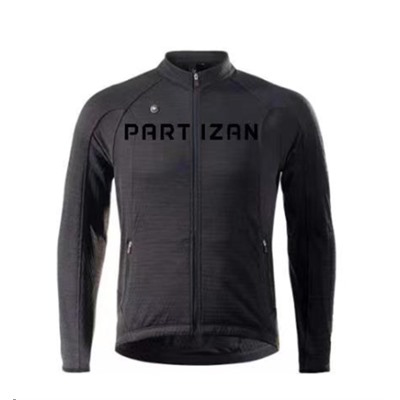 Кофта с длинным рукавом черная PARTIZAN / CM-009 Размер XXL /уп 1/