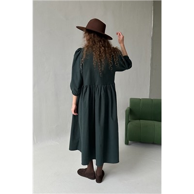 Платье  SEPTEMBER104/02/Темно-зеленый