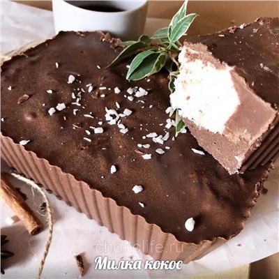 Молочный шоколад с кокосом (Милка)