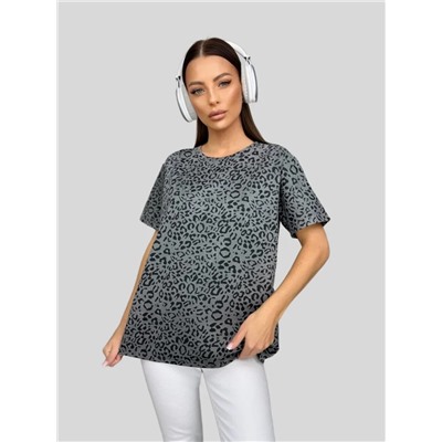 Футболка OVER SIZE (замша)