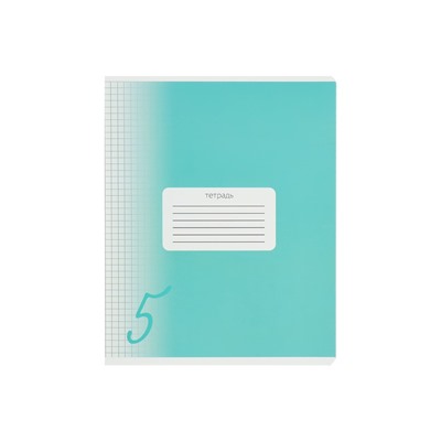Комплект тетрадей из 10 штук, 18 листов в клетку Calligrata "Пятёрка", обложка мелованный картон, ВД-лак, блок офсет, 5 видов по 2 штуки