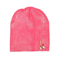 МД-026 Шапка для девочек люрекс