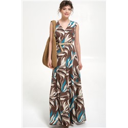 Платье макси с ремешком