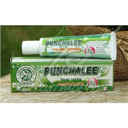 Зубная паста на тайских травах от Punchalee в тубе, Thai Herb Toothpaste, 35 гр