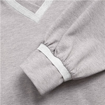 Свитшот со швами наружу, Успех в руках (серый)