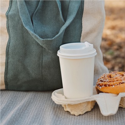 Сумка шоппер с ручками SL HOME Linen shopper, 50×50 см, 100% лён, 200 г/м2