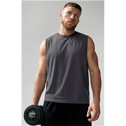 Мужская футболка оверсайз без рукавов Happyfox