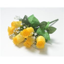 Ветка в букете бутон розы 6 голов