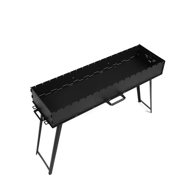 Мангал с ножками FIREGRILL, 114.7×37.5×72.3 см, 2 мм, длина жаровни 105 см