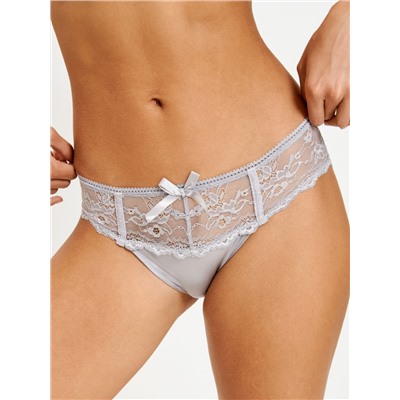 Трусы жен Versailles серый Infinity Lingerie