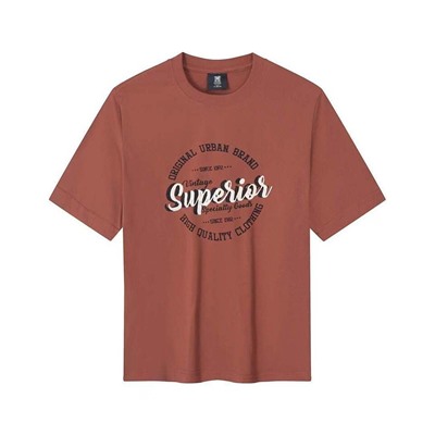 Футболка мужская 8029 Pinsen коричневый