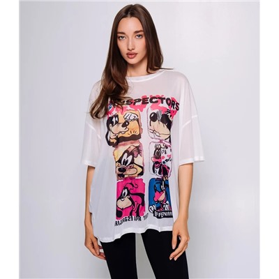 Футболка #КТ109, белый