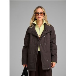 Плащ женский коричневый