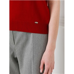 Блуза вязаная без рукавов