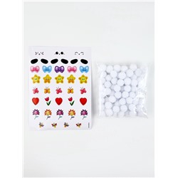 Набор для украшения яиц «Барашки», на пасху, 25×15 см