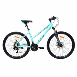 Велосипед 26" рама 17" 21sp COMIRON SAKURA голубой