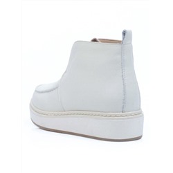 01-5173-3 BEIGE Ботинки демисезонные женские (натуральная кожа, байка)