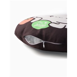 Подушка декоративная «Этель. Ты - зайка», 30×27 см, велюр