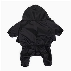 Комбинезон для животных, без подклада, размер 2XL, чёрный