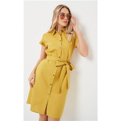 Платье F212-0322-1 mustard