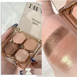 Палетка теней 4 цвета Dikalu Mini Jewelry, номер 01