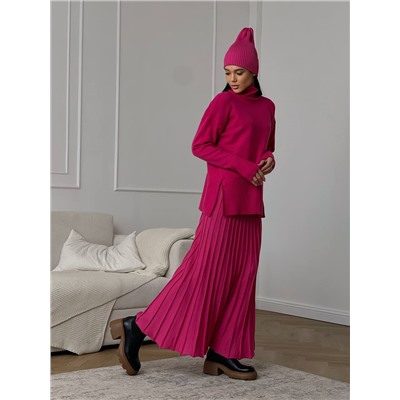 Юбка-плиссе DORA, Фуксия