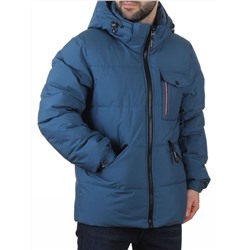 6393 BLUE Куртка мужская зимняя (200 гр. холлофайбер)