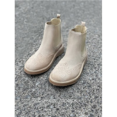 AB.Zapatos 609 New R BEIG+PELLE Disnapa Taupe