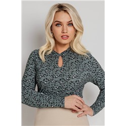 Блузка женская  1993/102/Бирюзовый