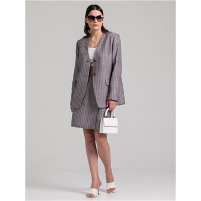 Жакет в полоску