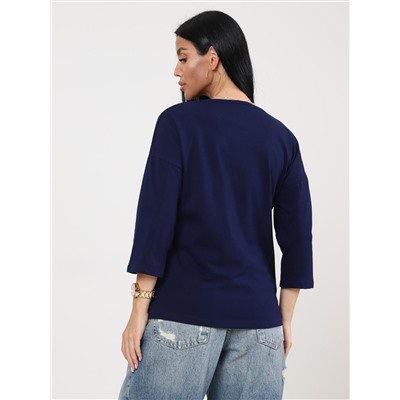 Хоста - футболка чернильный