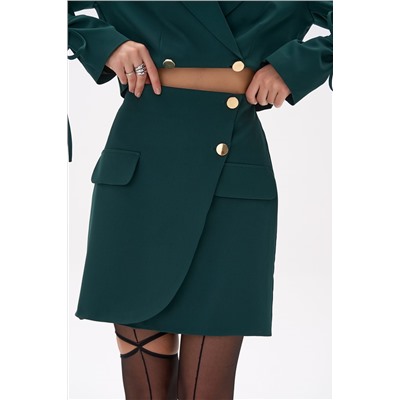 Юбка Бонни (изумрудный)