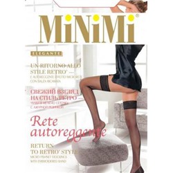Rete чулки Mimimi s/M черный