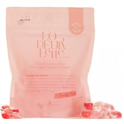LODEURLETTE Капсулы для стирки белья с ароматом цветка вишни / In England Colorfit Cherry Fleur  All in One Capsule Detergent, 17 г x 30
