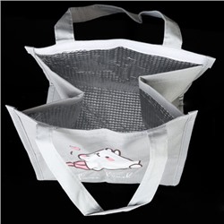 Сумка Термосумка для ланчбокса /WJ102 /уп 240/ 23х16.5х22.5 см, 8,5 л (Голубой)