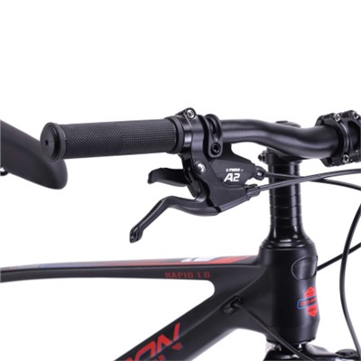 Велосипед 20" R20B COMIRON RAPID NEW чёрный