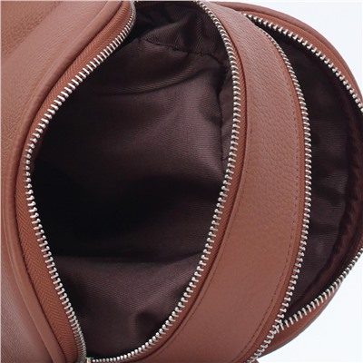 Женская кожаная сумка Richet 2819LN 662 Рыжий