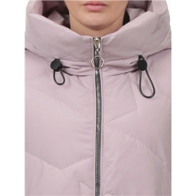 760 LT. PINK Пальто зимнее женское (170 гр. холлофайбер)