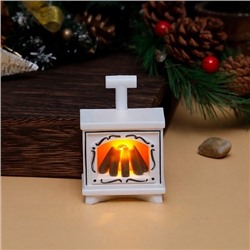 Маленький светящийся камин 7*5